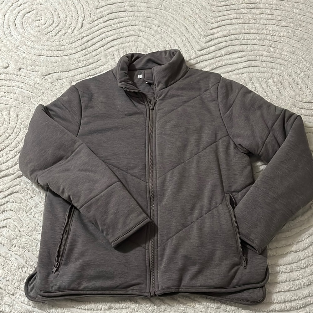 Three Dots quilted jacket.